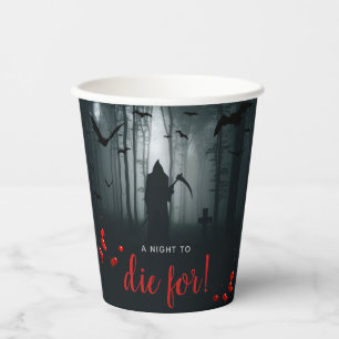 Vasos De Papel ¡Una Noche Para Morir! Halloween Party