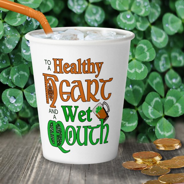 Vasos De Papel Una tostada irlandesa ID607 (Subido por el creador)