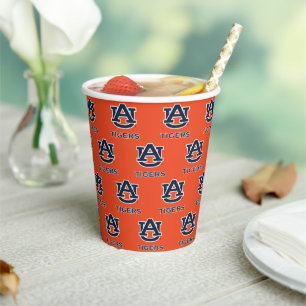 Vasos De Papel Universidad Auburn Auburn