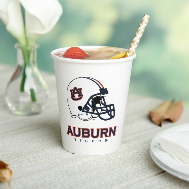 Vasos De Papel Universidad Auburn | Auburn Football (in situ)