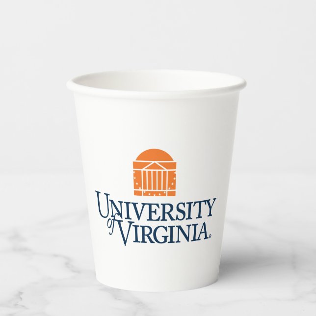 Vasos De Papel Universidad de Virginia (Anverso)