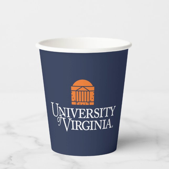 Vasos De Papel Universidad de Virginia (Anverso)