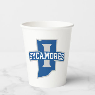 Vasos De Papel Universidad Estatal de Indiana Sycamores
