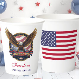 Vasos De Papel USA 250th Anniversary Event