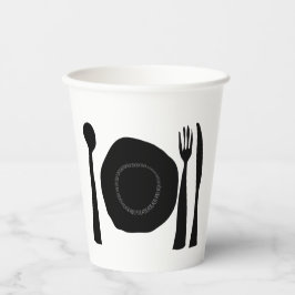 Vasos De Papel Utensilios de cocina