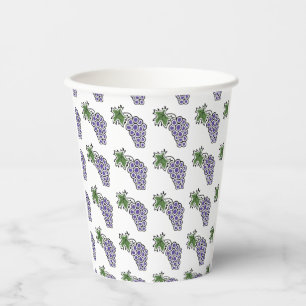Vasos De Papel Uvas Cubos de papel
