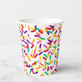 Vasos De Papel Vainilla Sprinkles