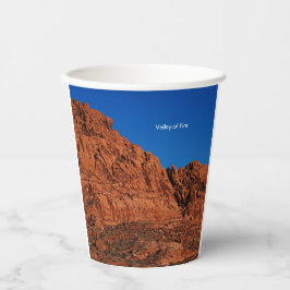 Vasos De Papel Valle de Fuego