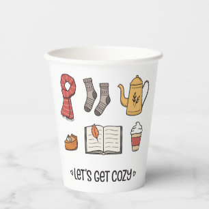 Vasos De Papel Vamos a ponernos cómodos