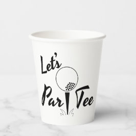 Vasos De Papel Vamos Par Tee