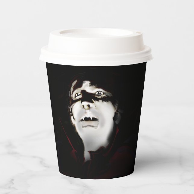 Vasos De Papel Vampiro (Anverso)