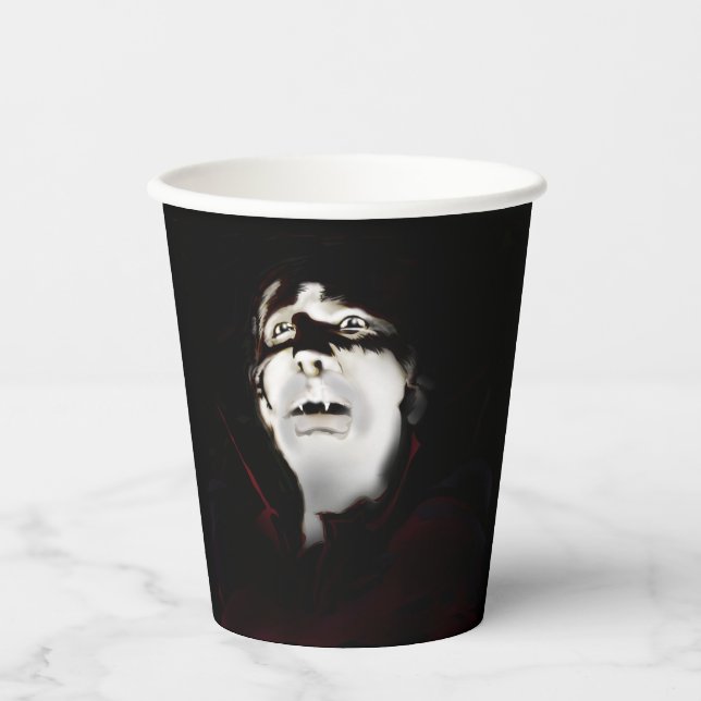Vasos De Papel Vampiro (Anverso)