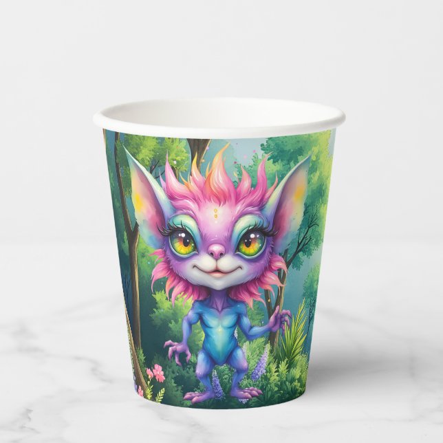 Vasos De Papel Vengo en paz... probablemente. (Anverso)