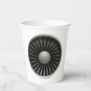 Vasos De Papel Ventilador de turbina del motor de chorro