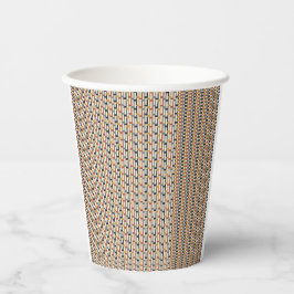 Vasos De Papel Vibraciones de San Valentín Art Nouveau 
