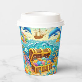 Vasos De Papel Vida marina