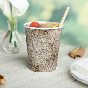 Vasos De Papel Viejo encaje de bodas de cosecha
