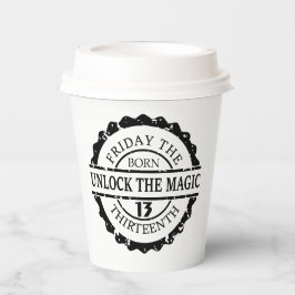 Vasos De Papel Viernes 13