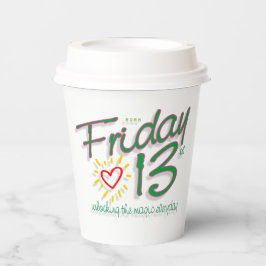 Vasos De Papel Viernes 13