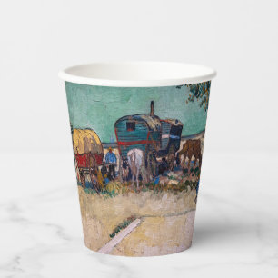 Vasos De Papel Vincent Van Gogh - Caravanas, campo gitano cerca d