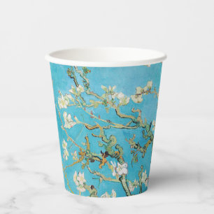 Vasos De Papel Vincent van Gogh - Flor de Almendro