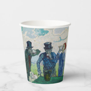 Vasos De Papel Vincent van Gogh - Los bebedores, después de Daumi