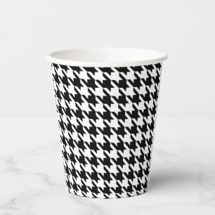 Vasos De Papel Viñeta con patas doradas