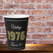 Vintage 1976 Retro Birthday 50th Birthday