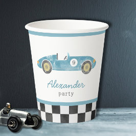 Vasos De Papel Vintage race car Paper cup