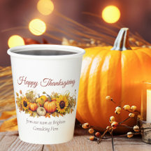 Vintage Thankding Pumpkins Personalizado Company