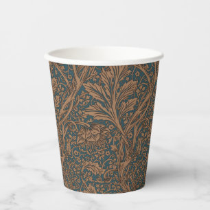 Vasos De Papel Vintage William Morris Arcadia Totalmente Sin Cost