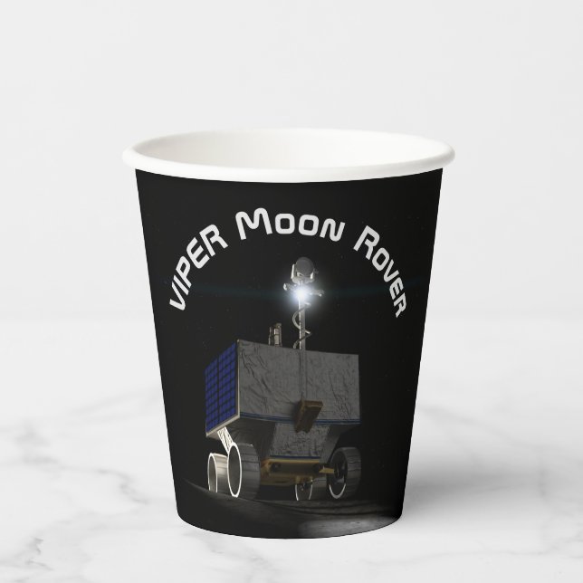 Vasos De Papel VIPER Moon Rover (Anverso)