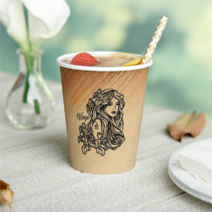 Vasos De Papel Virgo Zodiac Antigüedad