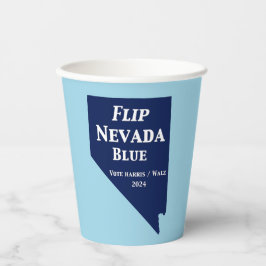 Vasos De Papel Voltear el azul de Nevada en 2024