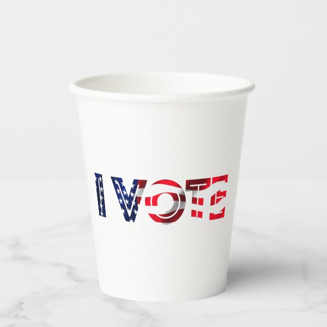 Vasos De Papel Voto (Anverso)