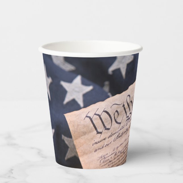 Vasos De Papel We the People Constitution (Anverso)