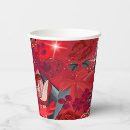 Vasos De Papel Wear Red