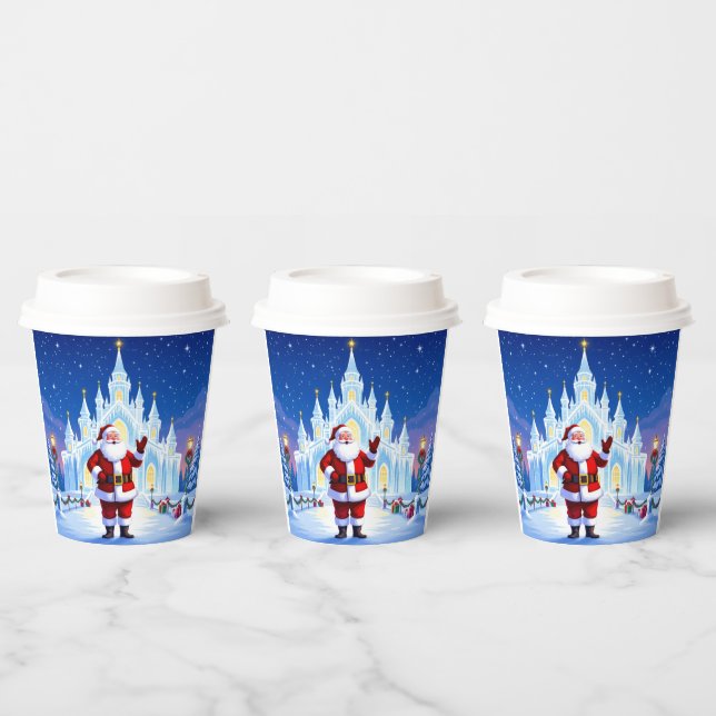 Vasos De Papel „Weihnachtliche Harmonie“ (Multi)