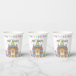 Vasos De Papel Whimsical Fairytale Dragon Baby Shower