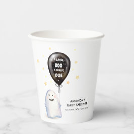 Vasos De Papel Whimsical Little Boo Balloon Baby Shower