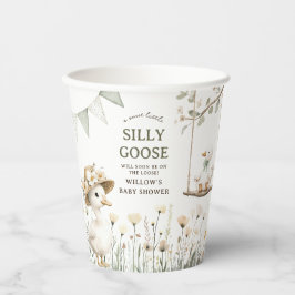 Vasos De Papel Whimsical Silly Goose Baby Shower