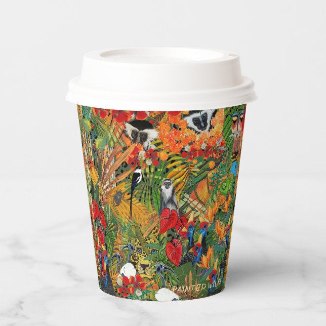 Vasos de papel Wild Creation (Anverso)