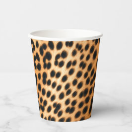 Vasos De Papel Wild Leopard Energy – Bold Animal Print Fashion