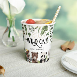 Vasos De Papel Wild One 1st Birthday | King of Things Crown