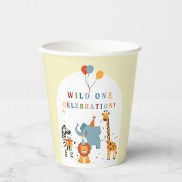 Vasos De Papel Wild One First Birthday