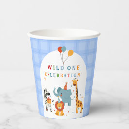 Vasos De Papel Wild One First Birthday
