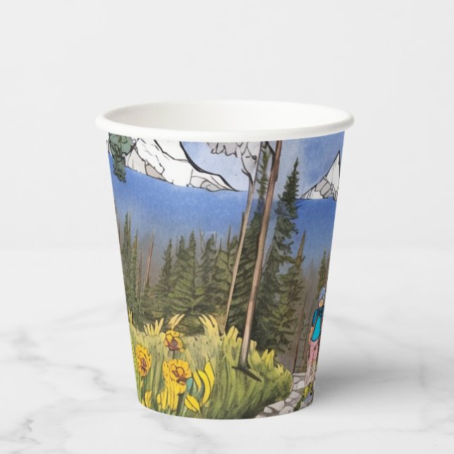 Vasos De Papel Wilderness Hike (Anverso)