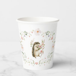 Vasos De Papel Wildflower Woodland Baby Animals Baby Shower