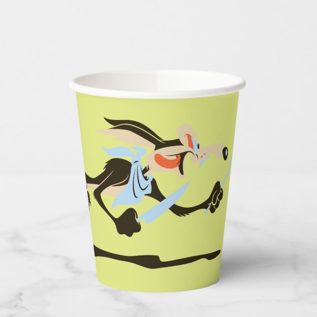 Vasos De Papel WILE E. COYOTE™ Chasing dinner (Izquierda)
