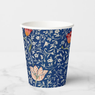 Vasos De Papel William Morris Medway Blue Floral